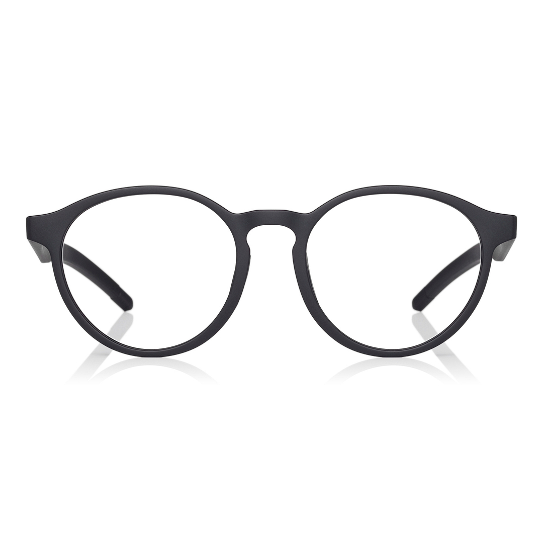 OWNDAYS | MOVE Matte Black Full Rim Boston right side